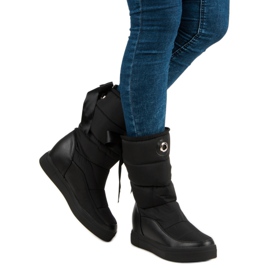 Seastar Fashionable black snow boots 2