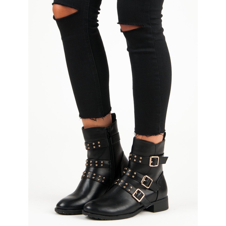 J. Star Rock black boots 2 J. Star Rock black boots 2