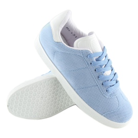 Blue women's sneakers BL131P Blue 1 Blue women's sneakers BL131P Blue 1