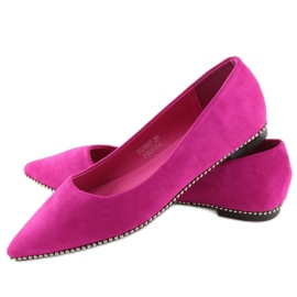 Fuchsia ballerinas YQ206 Fuschia pink 1
