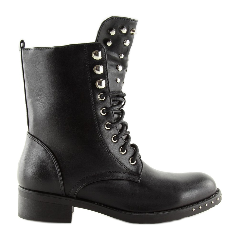 Black Boots with studs NC252 black 1
