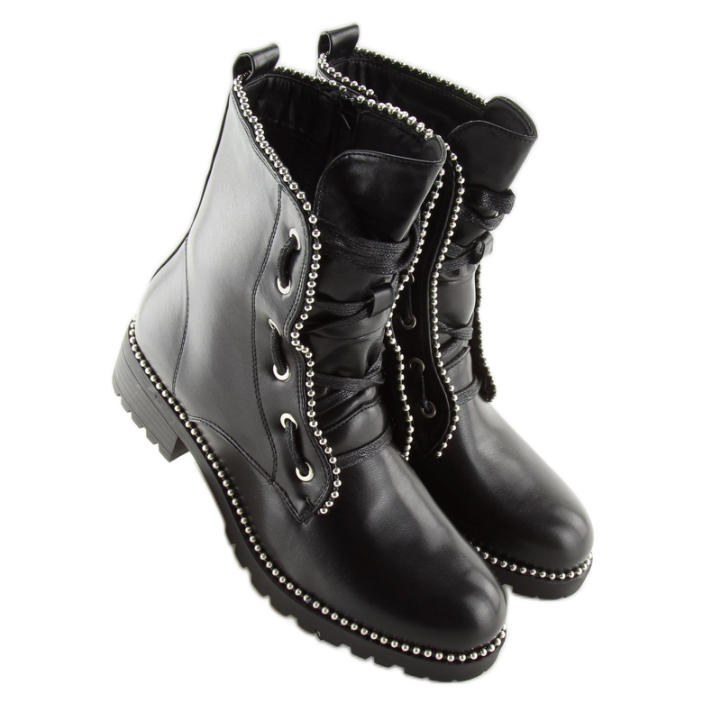 Black Boots for women black workers NC251 Black 1 Black Boots for women black workers NC251 Black 1