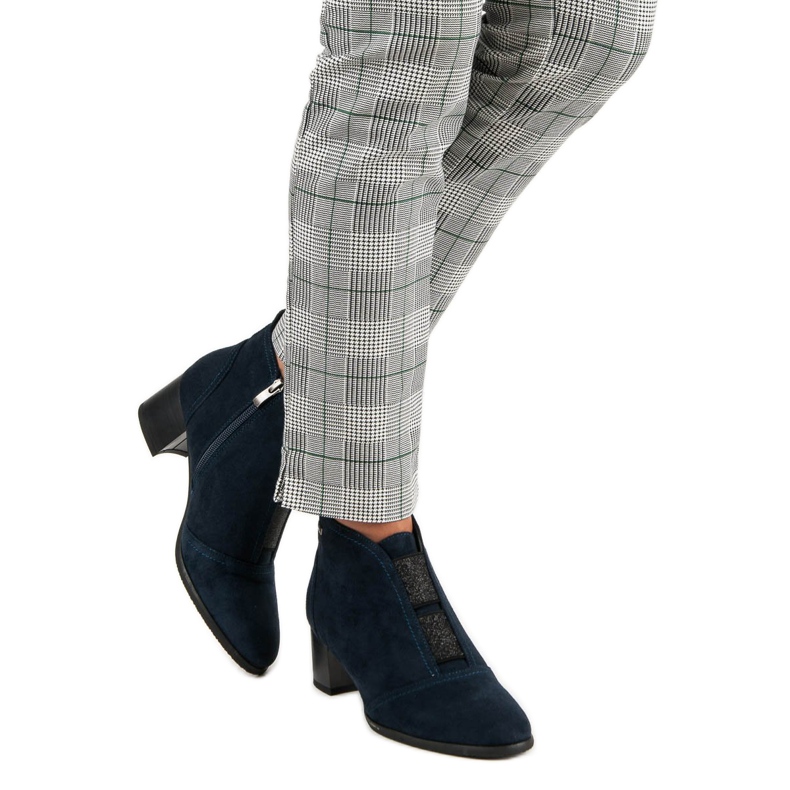 Filippo Stylish navy blue boots 1 Filippo Stylish navy blue boots 1