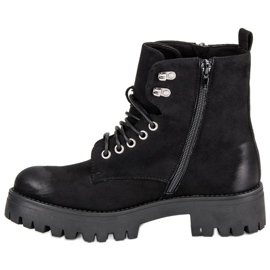 Corina Knotted suede workers black 1 Corina Knotted suede workers black 1