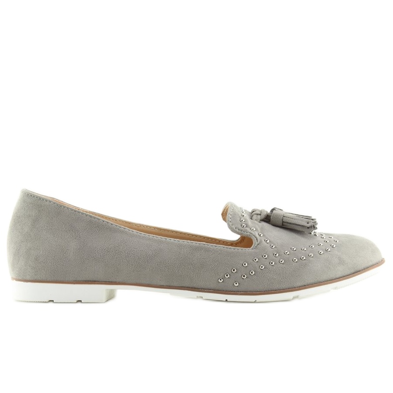 Gray Loafers for women 22-05 Gray grey 2 Gray Loafers for women 22-05 Gray grey 2