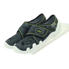 Befado children's shoes slippers sneakers 273y241 black grey green 4