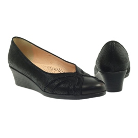 Black Espinto wedges 5