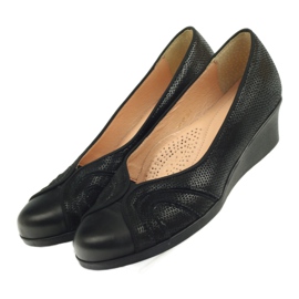 Black Espinto wedges 4
