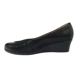 Black Espinto wedges 2