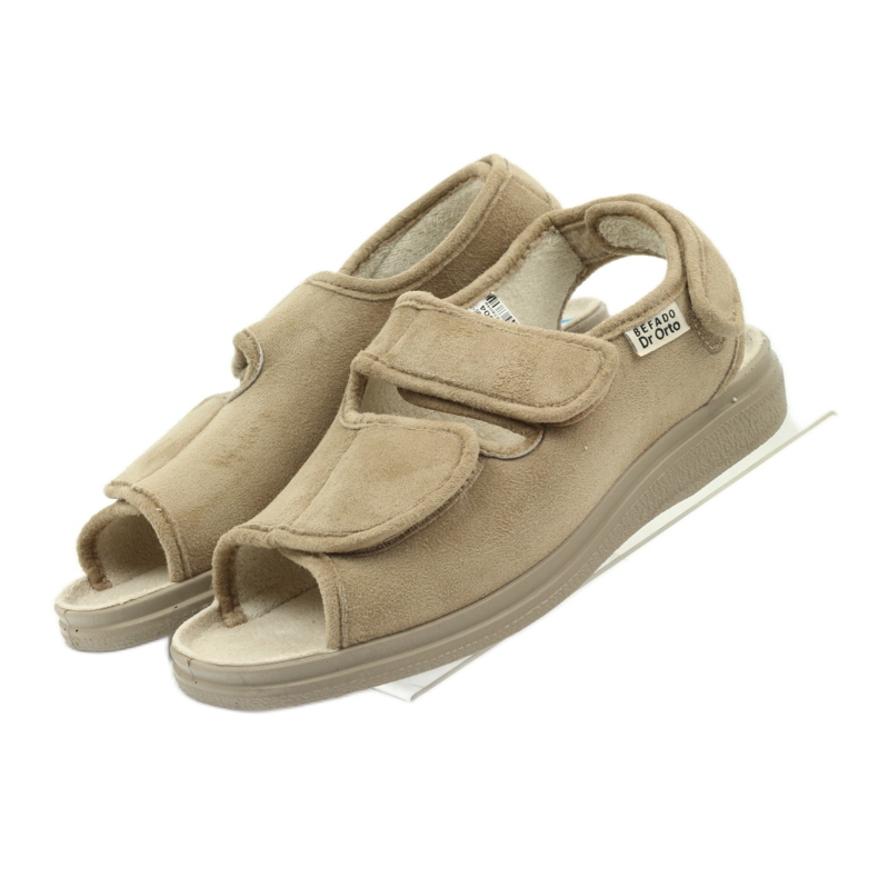 Sandals for diabetics Befado 676d004 beige 3
