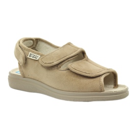 Sandals for diabetics Befado 676d004 beige 1