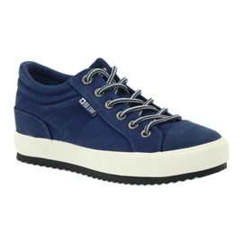 Big Star 274502 wedge sneakers navy blue 1
