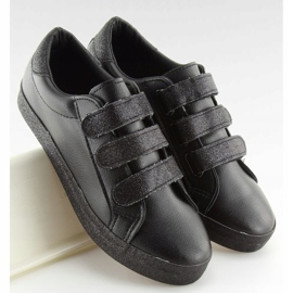 Black XL10P Black Velcro sneakers 1 Black XL10P Black Velcro sneakers 1