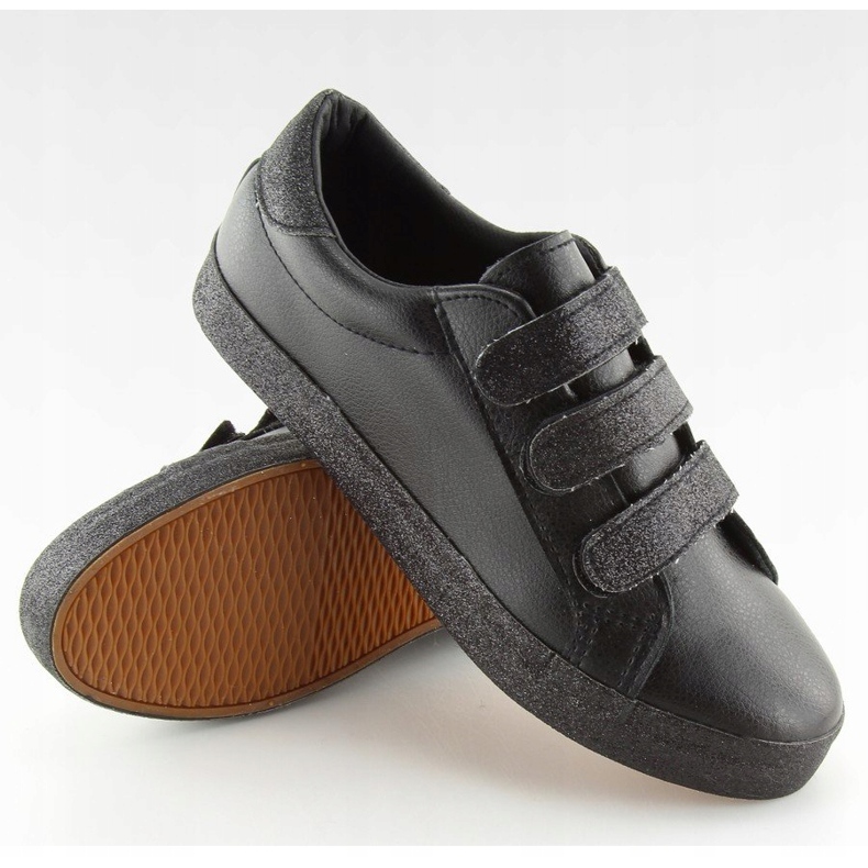 Black XL10P Black Velcro sneakers 2 Black XL10P Black Velcro sneakers 2