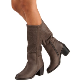 Corina Ladies' brown boots 1 Corina Ladies' brown boots 1