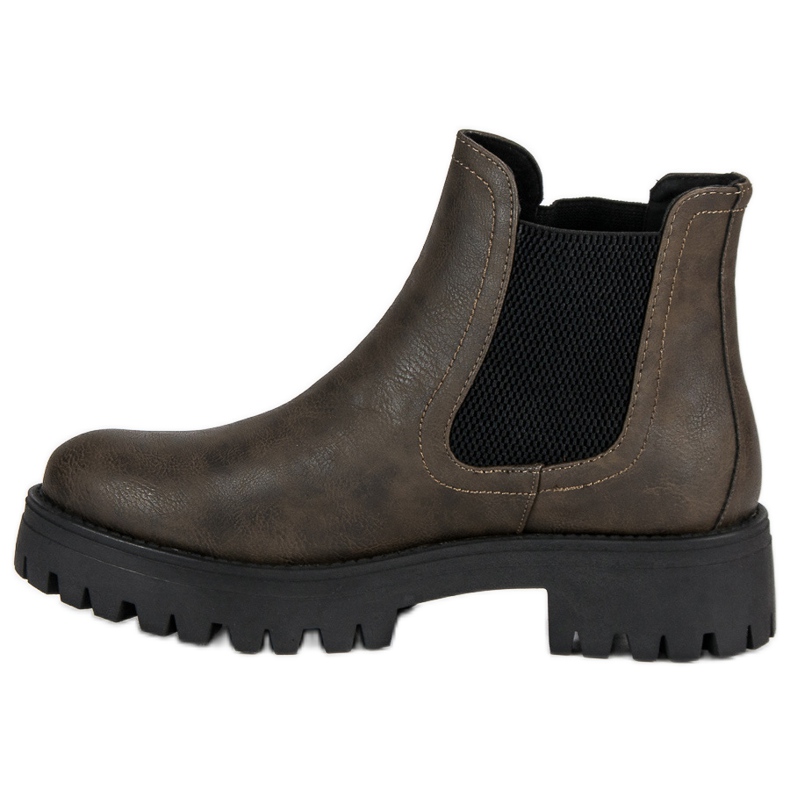Corina Rock Chelsea boots brown 1