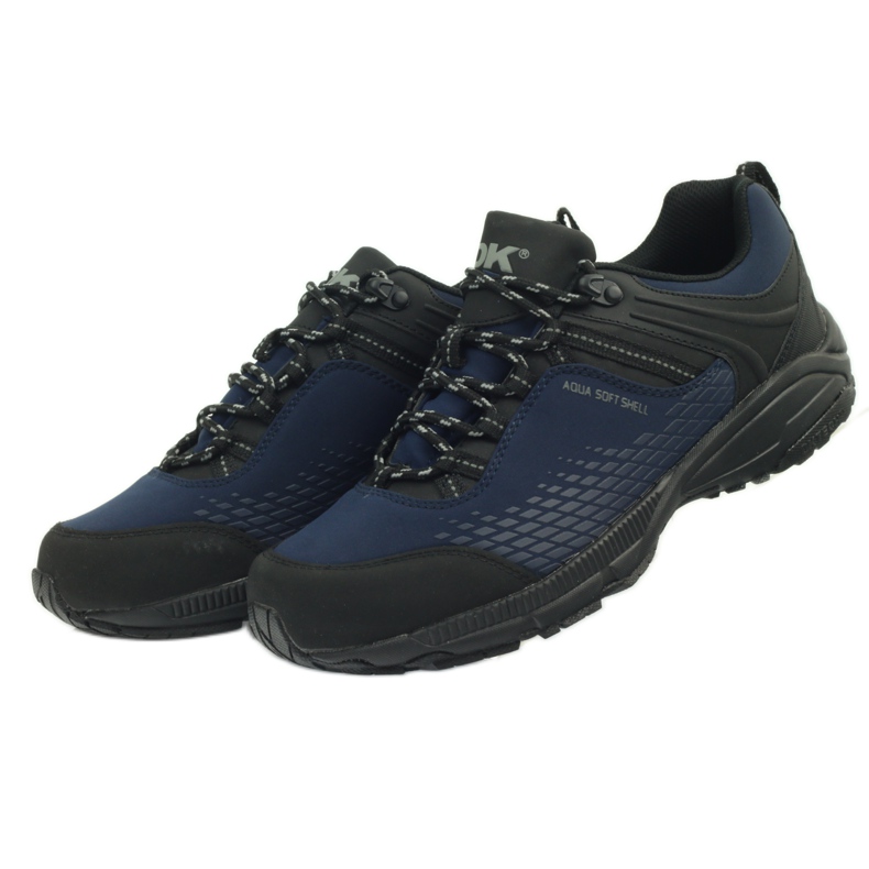 Sports trekking softshell DK 19503 black navy blue 6