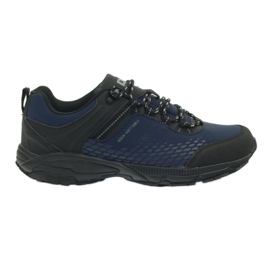 Sports trekking softshell DK 19503 black navy blue 1