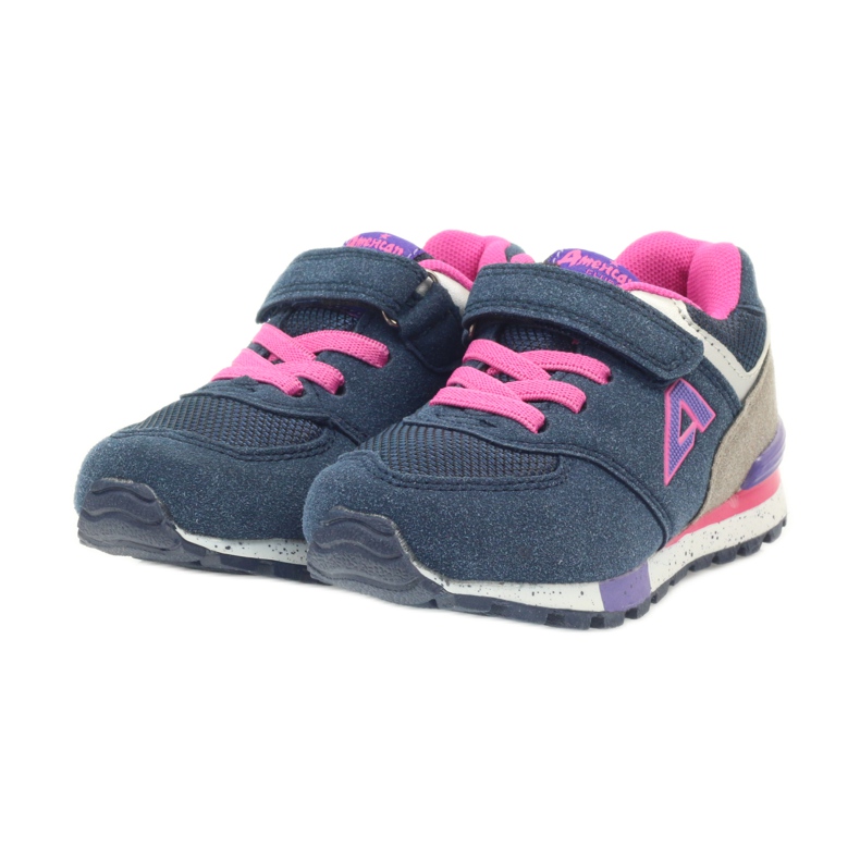American Club American ADI children's sports shoes 15110 BM45976 pink navy blue 4 American Club American ADI children's sports shoes 15110 BM45976 pink navy blue 4