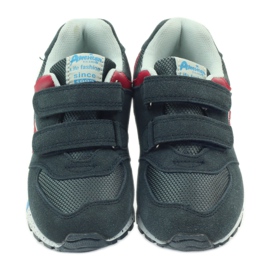 American Club American ADI sports shoes for children 15110 grey red navy blue 4 American Club American ADI sports shoes for children 15110 grey red navy blue 4