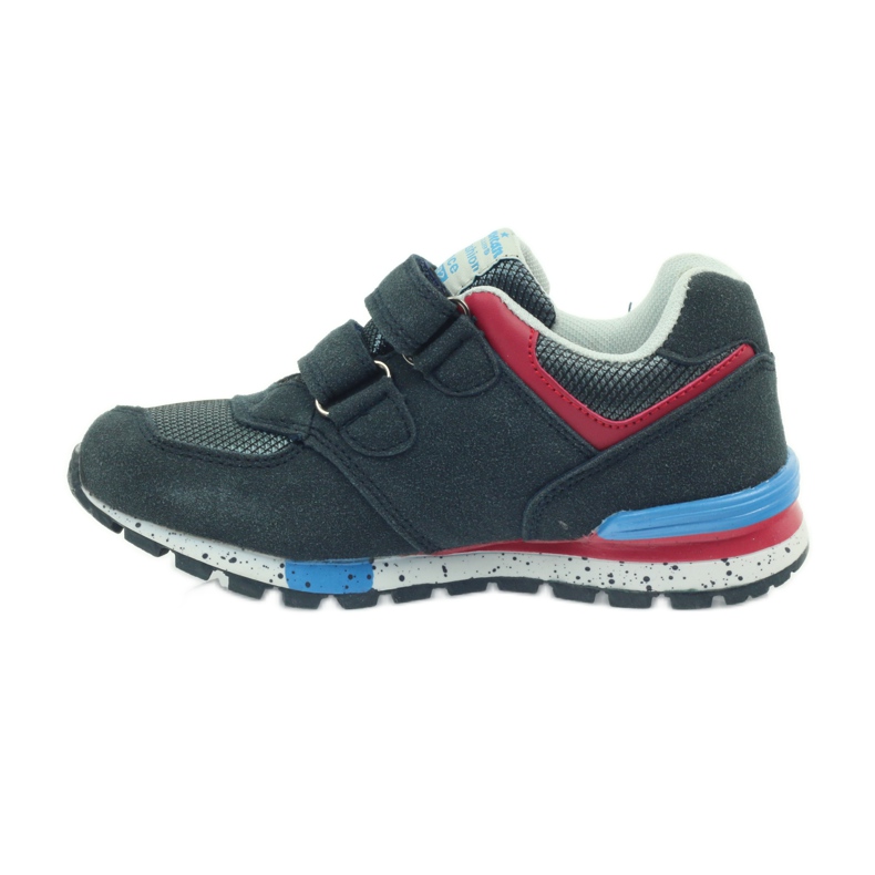 American Club American ADI sports shoes for children 15110 grey red navy blue 2 American Club American ADI sports shoes for children 15110 grey red navy blue 2