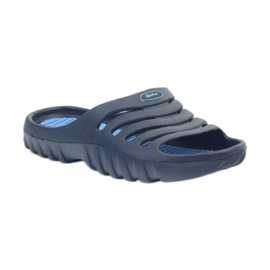 American Club American children's pool shoes slippers navy blue 1 American Club American children's pool shoes slippers navy blue 1