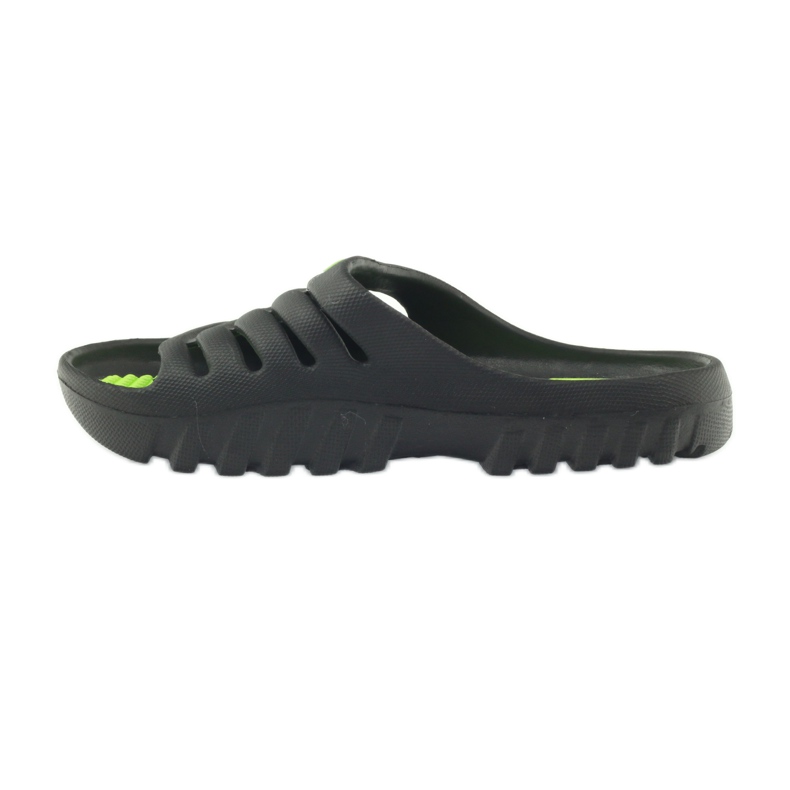 American Club American children's pool shoes slippers black 2