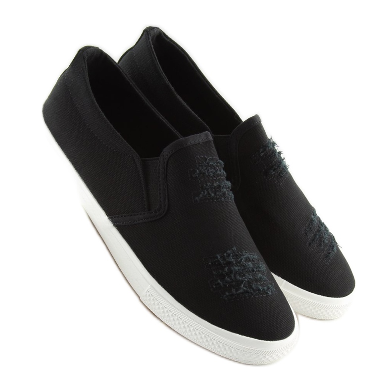 Sneakers slip-on black BL126P Black 2