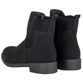 Ladies' black Chelsea boots 2