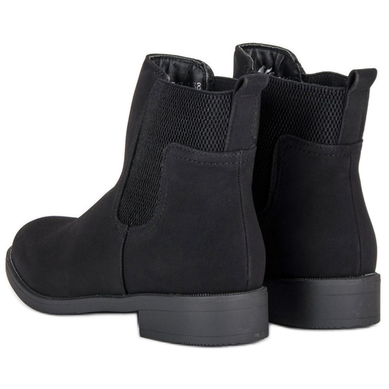 Ladies' black Chelsea boots 2 Ladies' black Chelsea boots 2