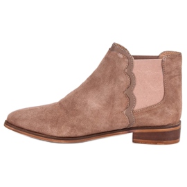 Leather Booties Jodhpur boots brown 1 Leather Booties Jodhpur boots brown 1