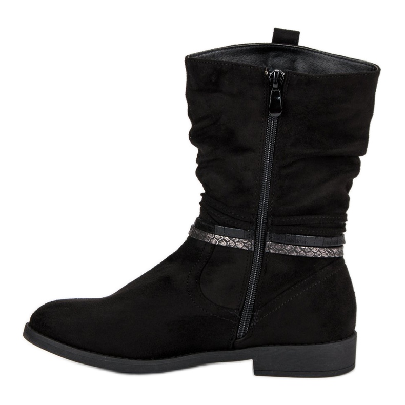 Seastar Comfortable black boots 1