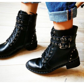 Seastar Casual workery boots black 1