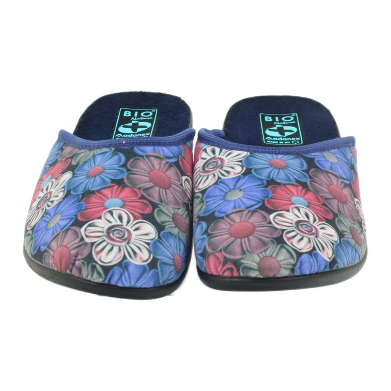 3D Adanex colorful slippers with flowers multicolored 4