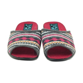 Adanex Norwegian slippers white grey multicolored red 4