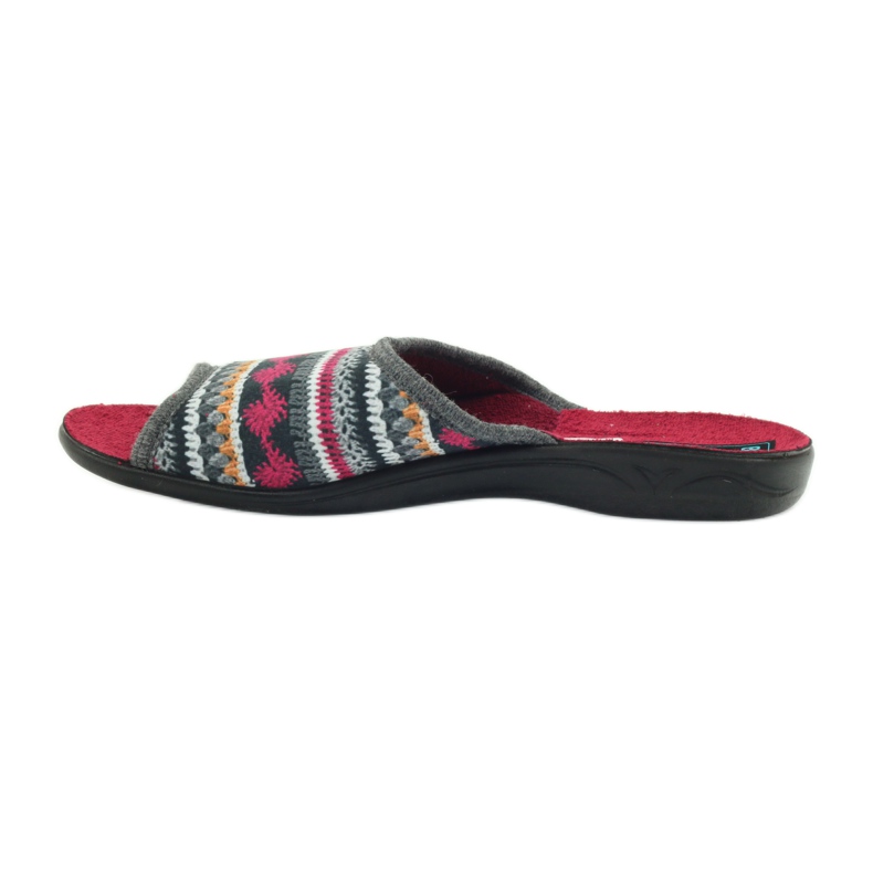 Adanex Norwegian slippers white grey multicolored red 2