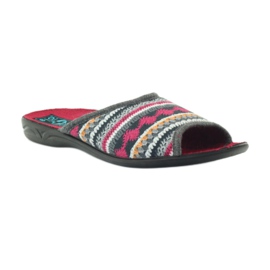 Adanex Norwegian slippers white grey multicolored red 1