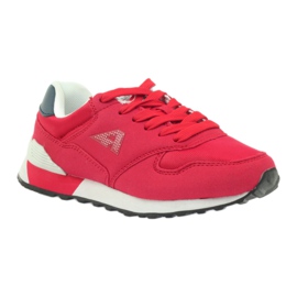 American Club American ADI sports shoes for children 1757 white red navy blue 1