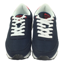 American Club American ADI sports shoes for women 1756 navy blue red 4