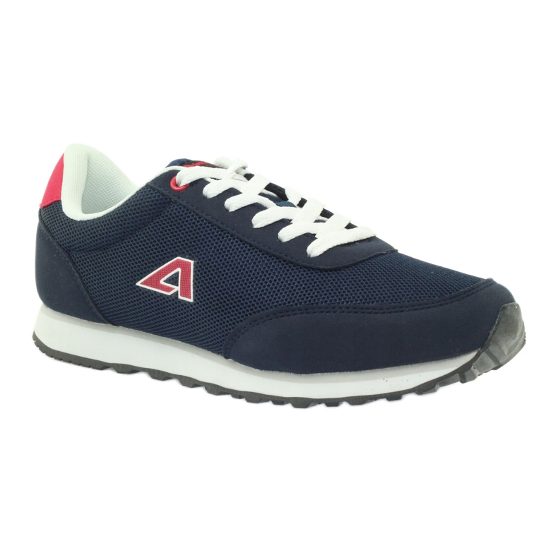 American Club American ADI sports shoes for women 1756 navy blue red 1