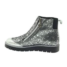 Boots insulated boots Bartek black and silver grey 3