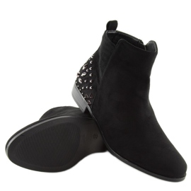 Black Jodhpur boots MB188-112 black 1