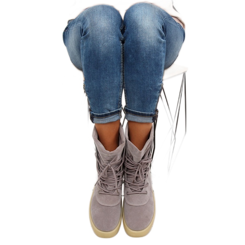 Gray sports boots G-3 Gray grey 1