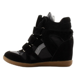 Suede sneakers 6040 Black 1