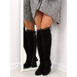 FC-H101 black musketeer boots 2