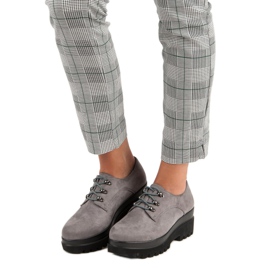 Gray suede shoes grey 2 Gray suede shoes grey 2