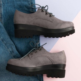 Gray suede shoes grey 1 Gray suede shoes grey 1