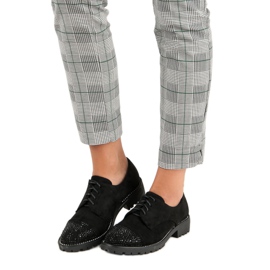 Bello Star Stylish suede shoes black 1 Bello Star Stylish suede shoes black 1