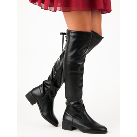 Black boots above the knee 2 Black boots above the knee 2