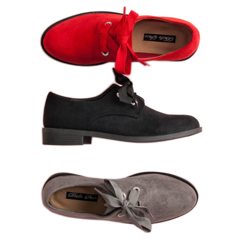 Bello Star Black Tied Shoes 1